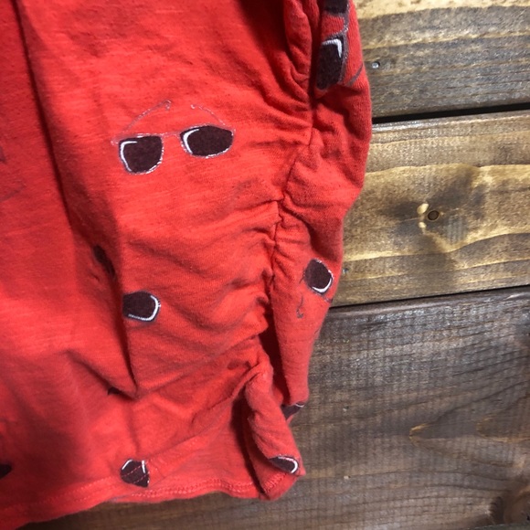 Lane Bryant Ruched Sunglasses Tee - Picture 4 of 5